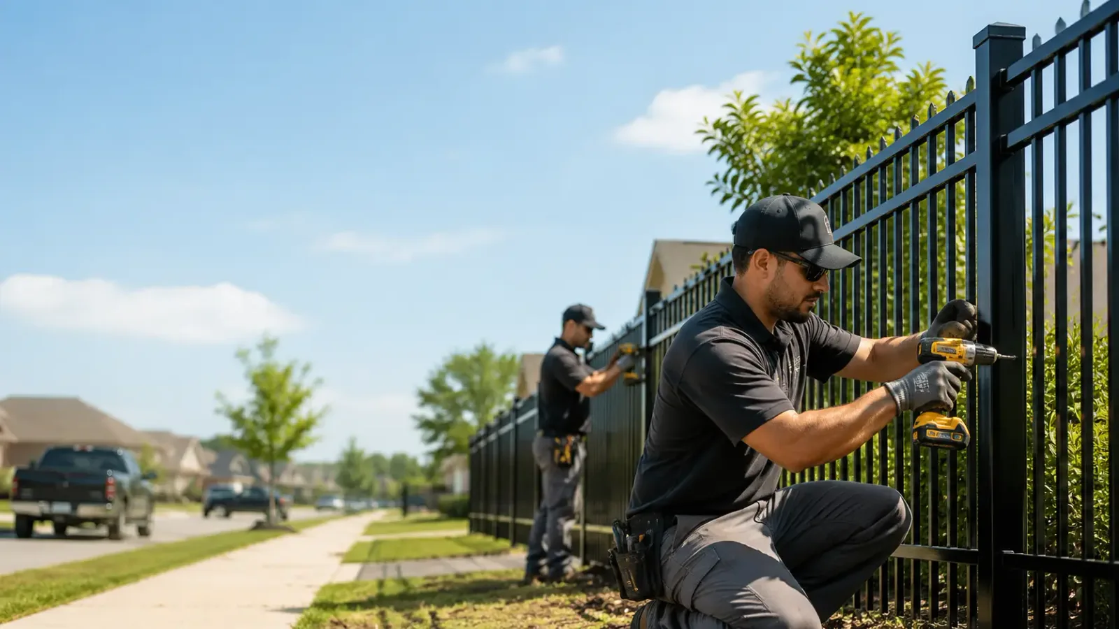 Metal Fence Installation in Six Mile, SC